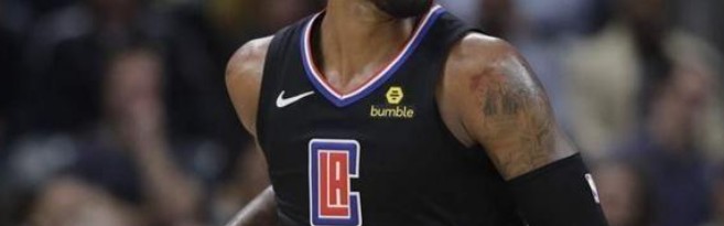  快船乔治莱昂纳德合砍六十五分惜败太阳  