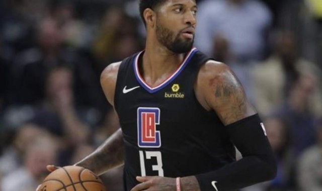  快船乔治莱昂纳德合砍六十五分惜败太阳  