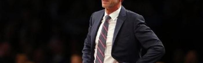  篮网主教练下课助教暂代帅位  