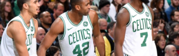  塔图姆35分绿军横扫猛龙  